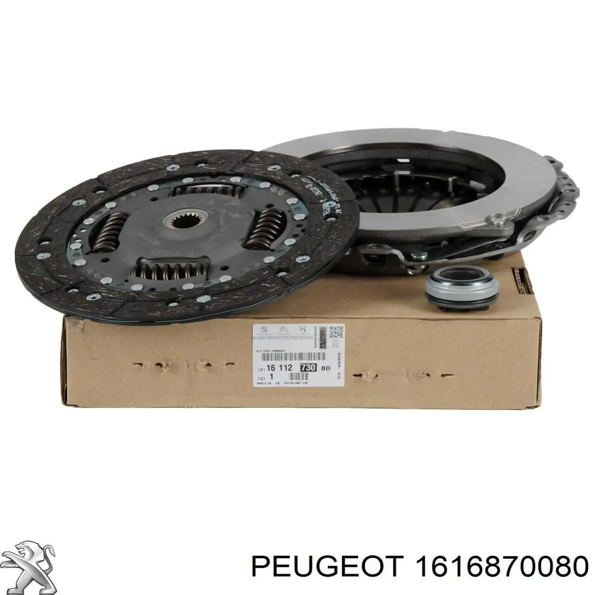 Комплект зчеплення (3 частини) Peugeot/Citroen 1616870080 ціна, від 222.71 USD