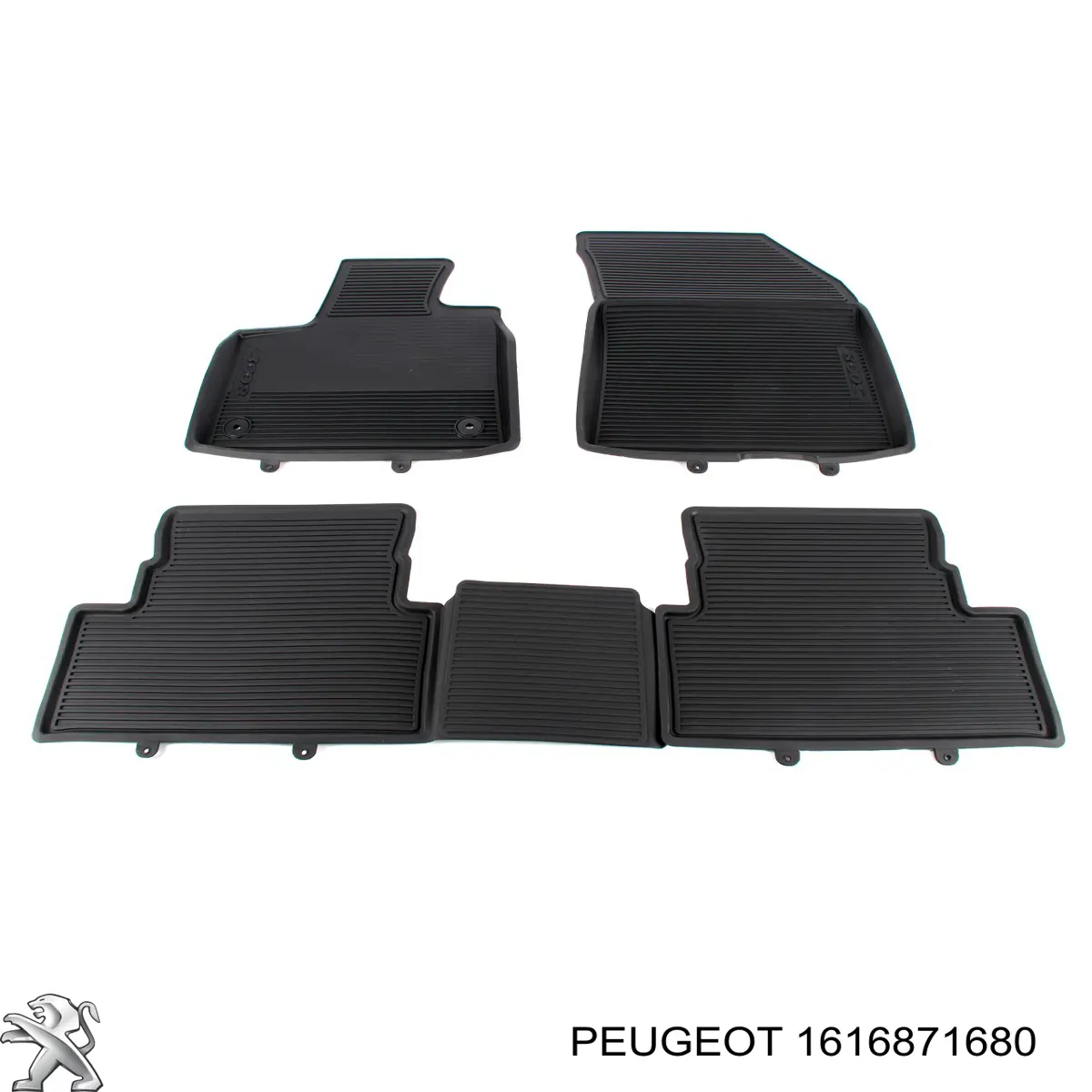 1616871680 Peugeot/Citroen Килимки підлоги (багажника)