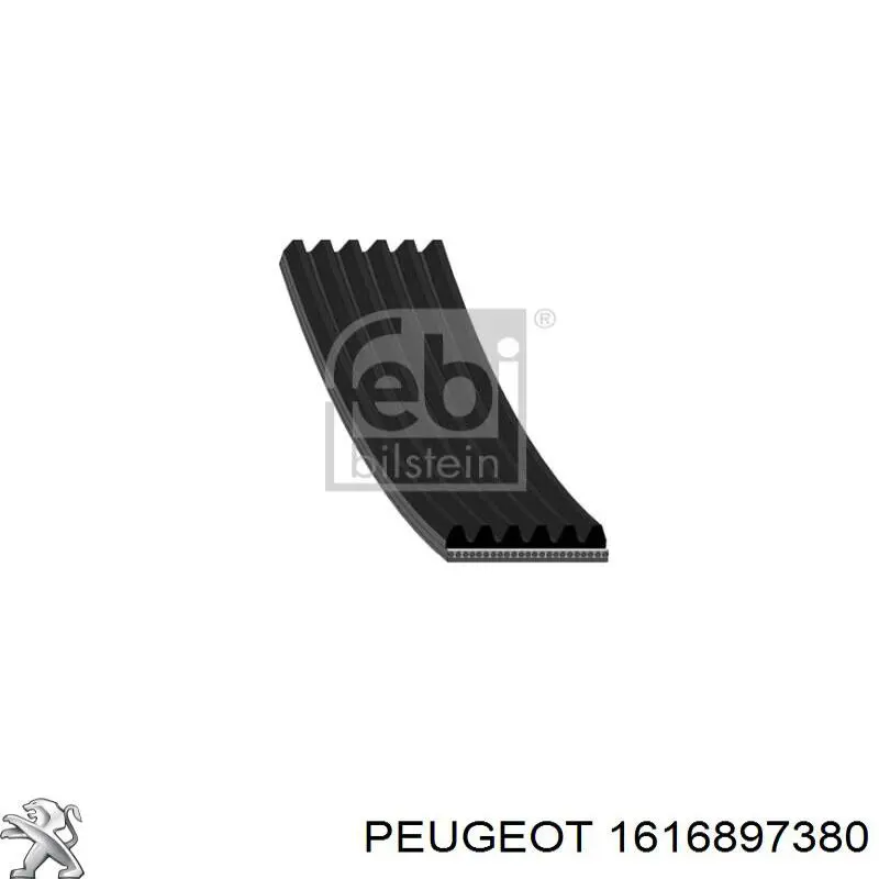 1616897380 Peugeot/Citroen Натяжна планка поліклинового ременя