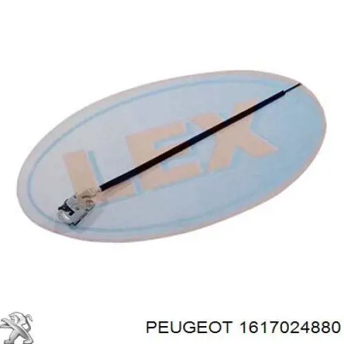 1617024880 Peugeot/Citroen Замок двері правої передньої