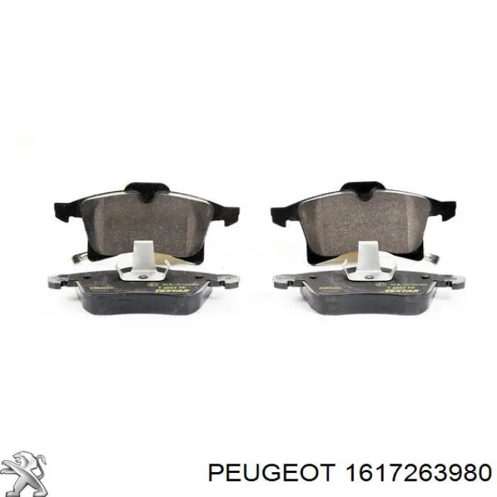 Гальмівні колодки Peugeot/Citroen 1617263980 ціна, від 25.01 USD