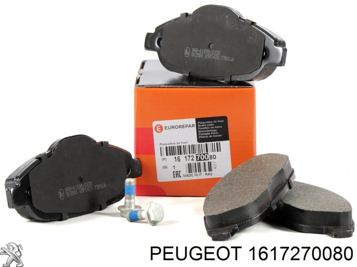 Гальмівні колодки Peugeot/Citroen 1617270080 ціна, від 36.15 USD