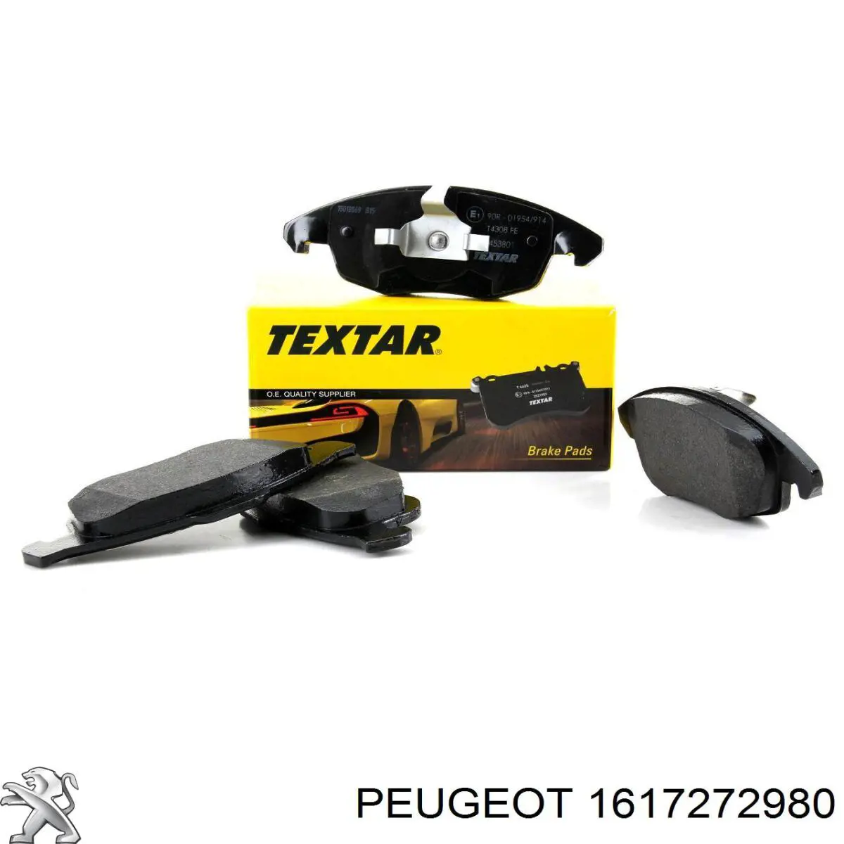 Купити 1617272980 Peugeot/Citroen Колодки гальмівні передні, дискові