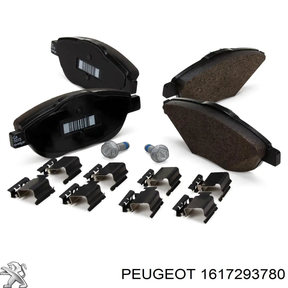 1617293780 Peugeot/Citroen Передні гальмівні колодки