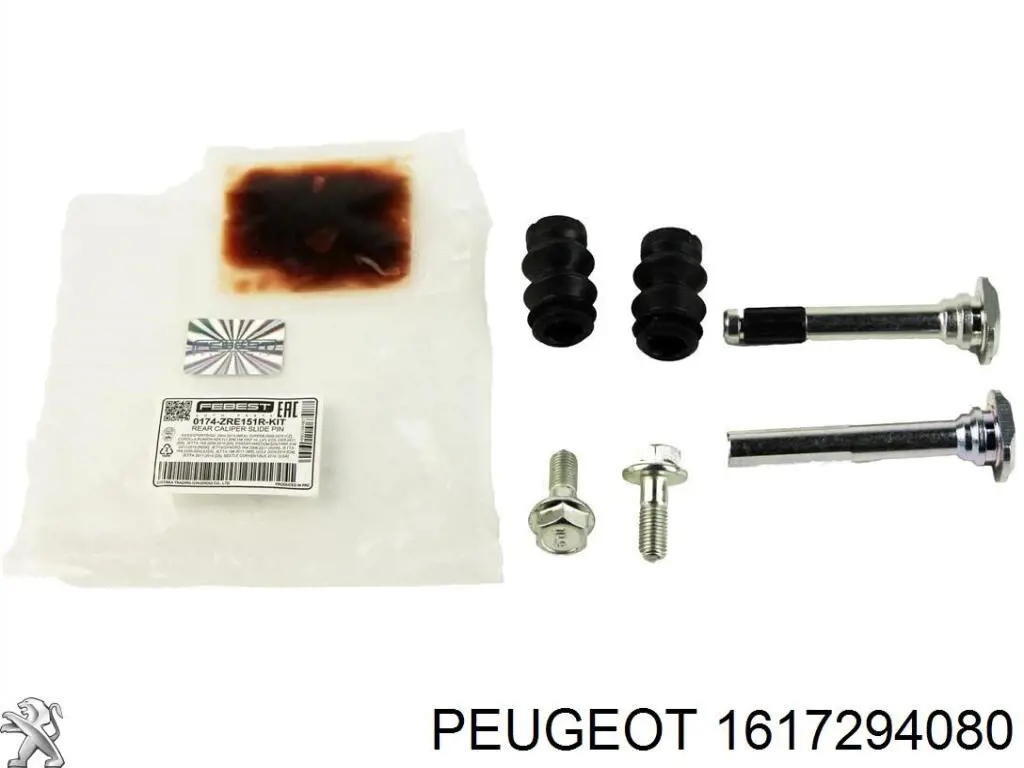 Купити 1617294080 Peugeot/Citroen Ремкомплект переднього супорту