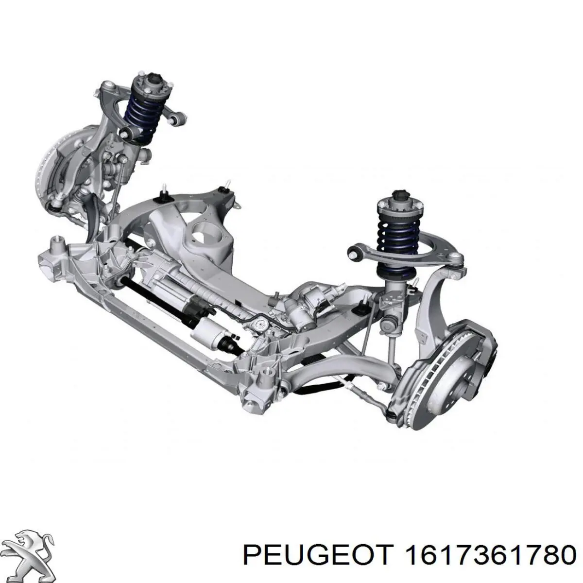 Корпус фільтра 1617361780 Peugeot/Citroen