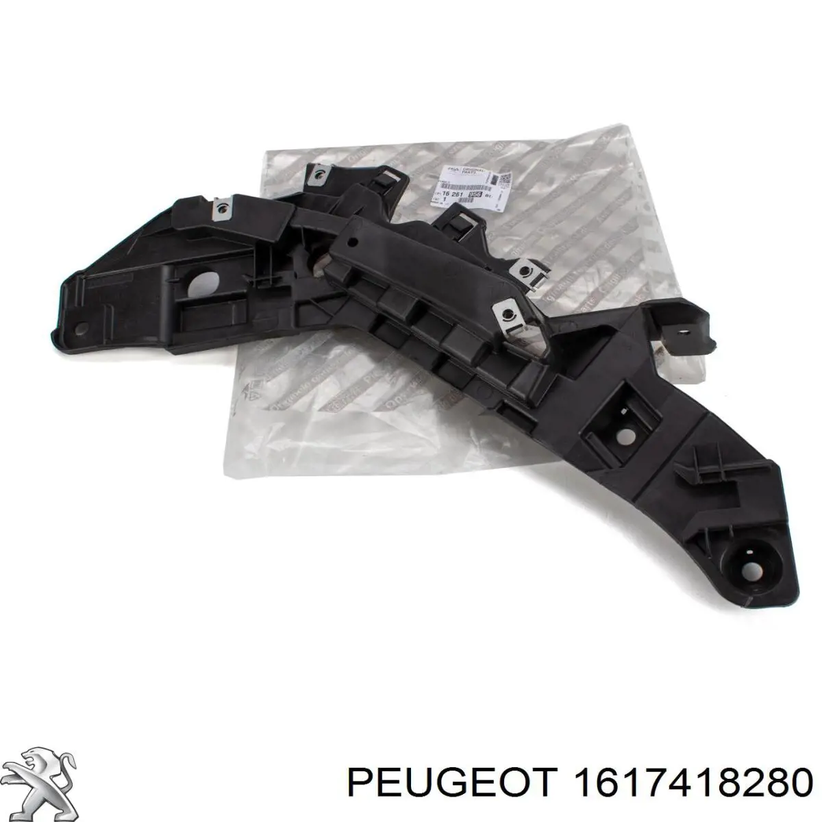 Супорт радіатора правий/монтажна панель кріплення фар 1617418280 Peugeot/Citroen