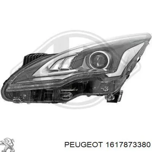 Фара правая VALEO 450615 ціна, від 620.07 USD
