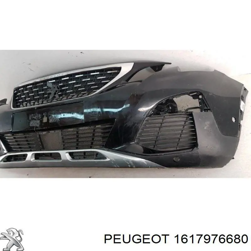 1617976680 Peugeot/Citroen Бампер передній в зборі