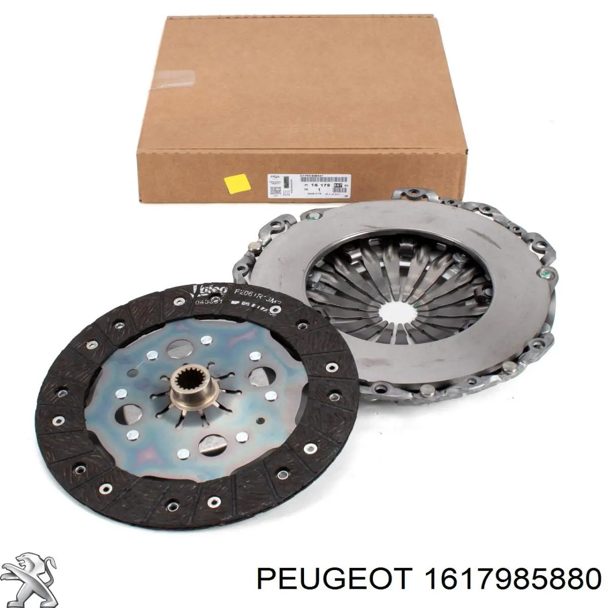 1617985880 Peugeot/Citroen Зчеплення в зборі