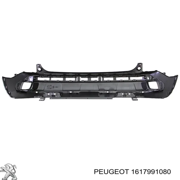 Купити 1617991080 Peugeot/Citroen Задній бампер