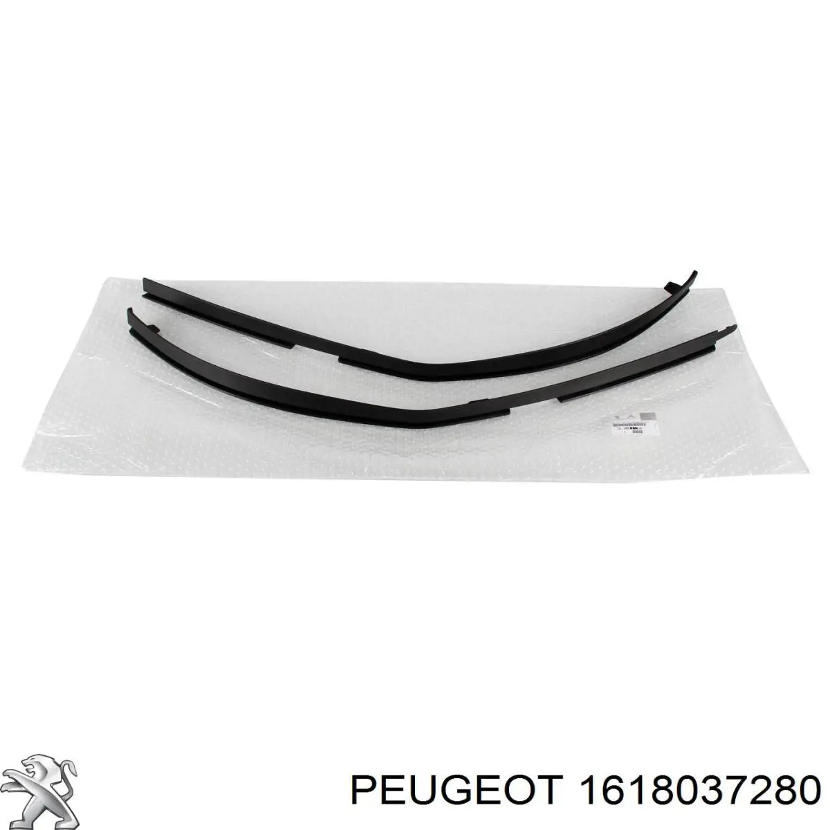 1618037280 Peugeot/Citroen Спліттер переднього бампера