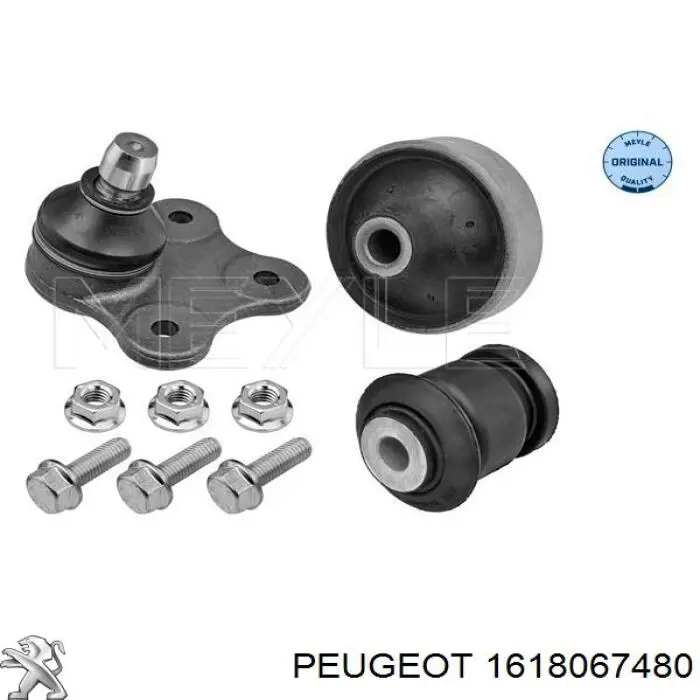 Важіль передньої підвіски нижній, правий Peugeot/Citroen 1618067480 ціна, від 38.42 USD