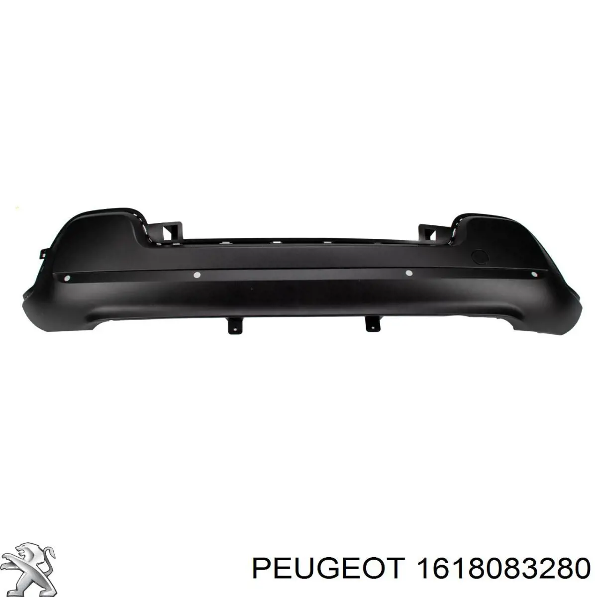 1618083280 Peugeot/Citroen Буфер (бампер) задній