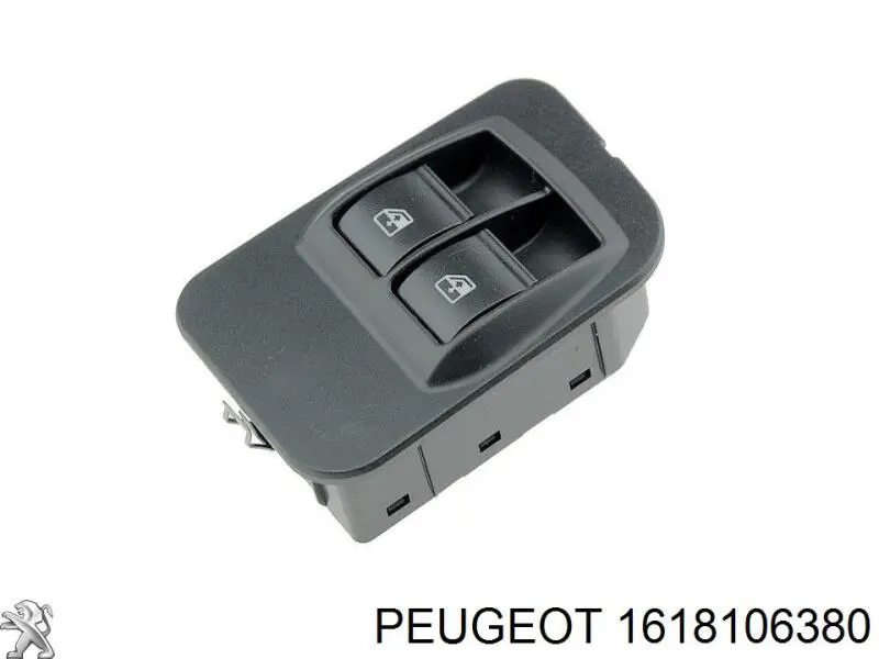 Кнопковий блок керування склопідіймачами передній лівий Peugeot/Citroen 1618106380 ціна, від 13.42 USD