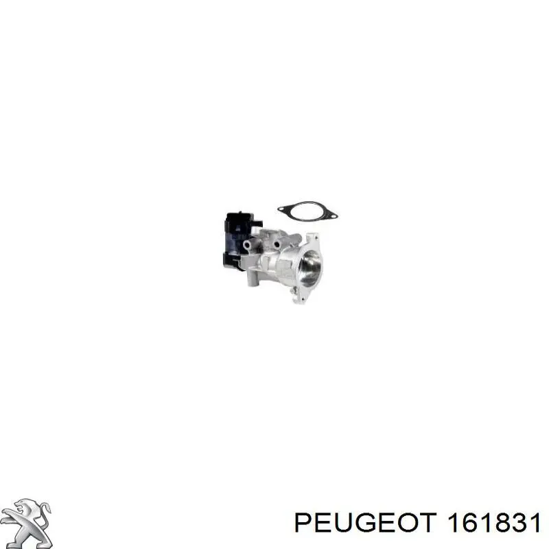 161831 Peugeot/Citroen Клапан рециркуляції відпрацьованих газів EGR
