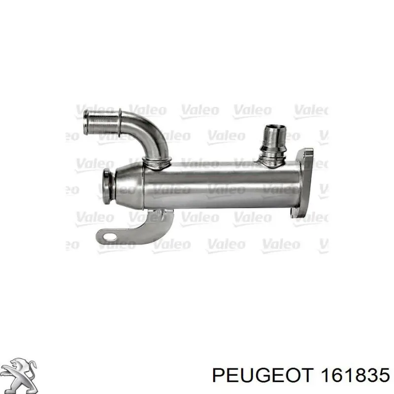 Купити 161835 Peugeot/Citroen Радіатор системи EGR рециркуляції вихлопних газів