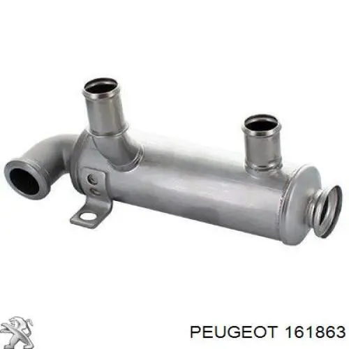 Купити 161863 Peugeot/Citroen Радіатор системи EGR рециркуляції вихлопних газів
