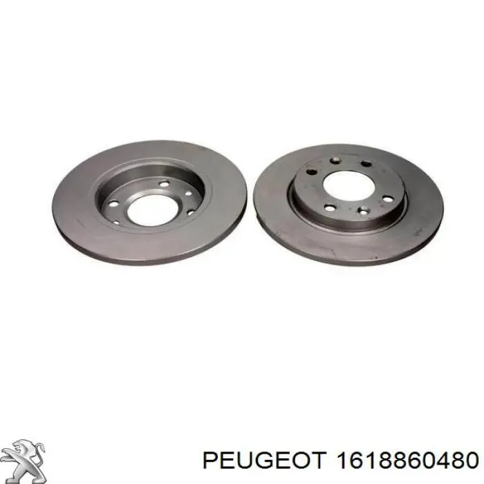 Диск переднього гальма Peugeot/Citroen 1618860480 ціна, від 28.47 USD