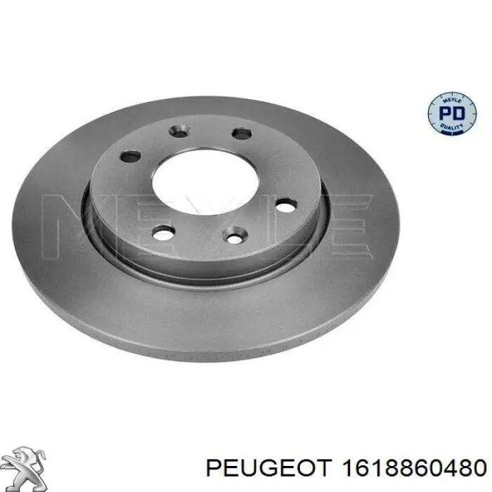 Купити 1618860480 Peugeot/Citroen Ротор гальмівний