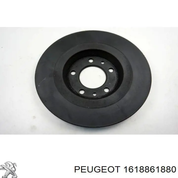 Купити 1618861880 Peugeot/Citroen Диск заднього гальма