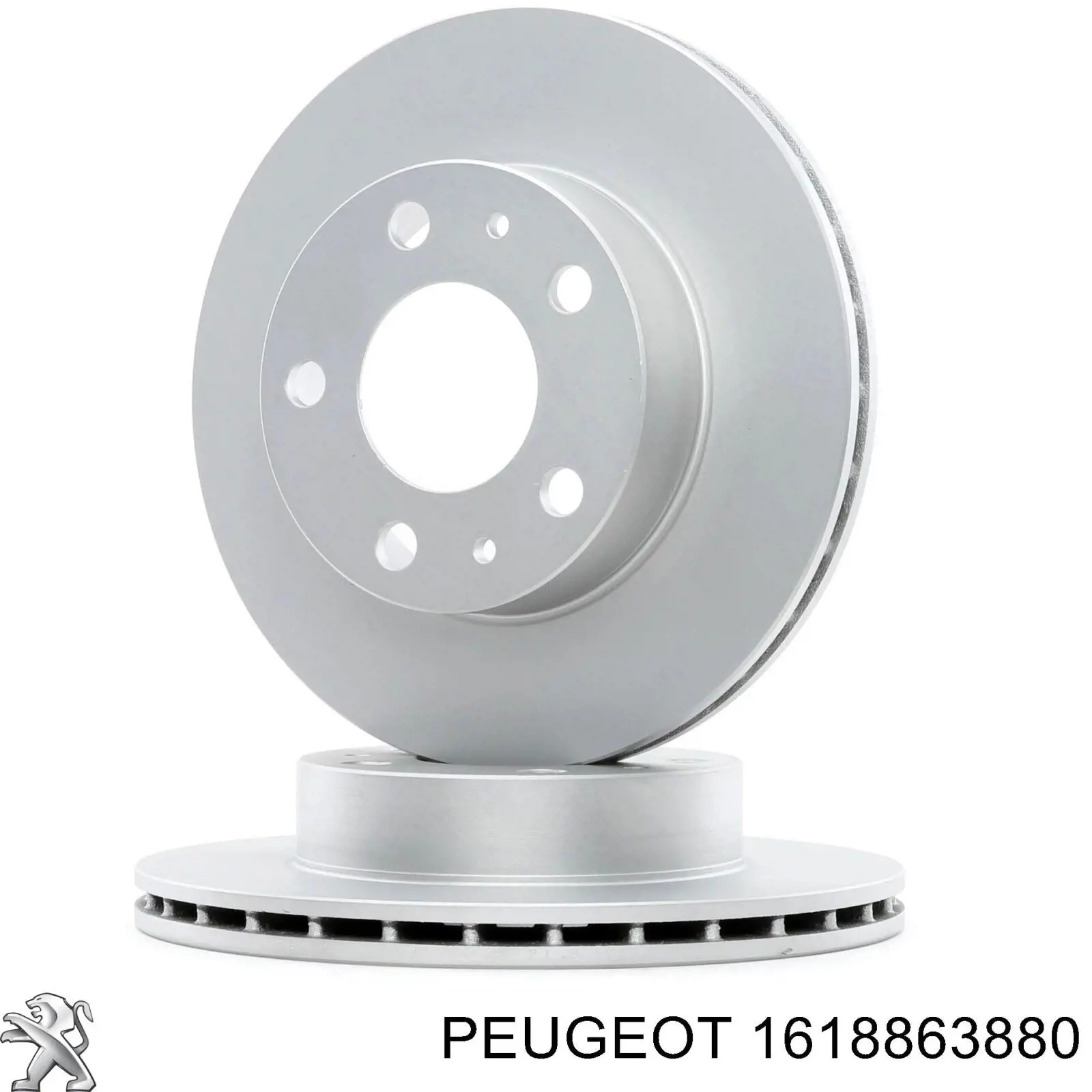 1618863880 Peugeot/Citroen диск гальмівний передній