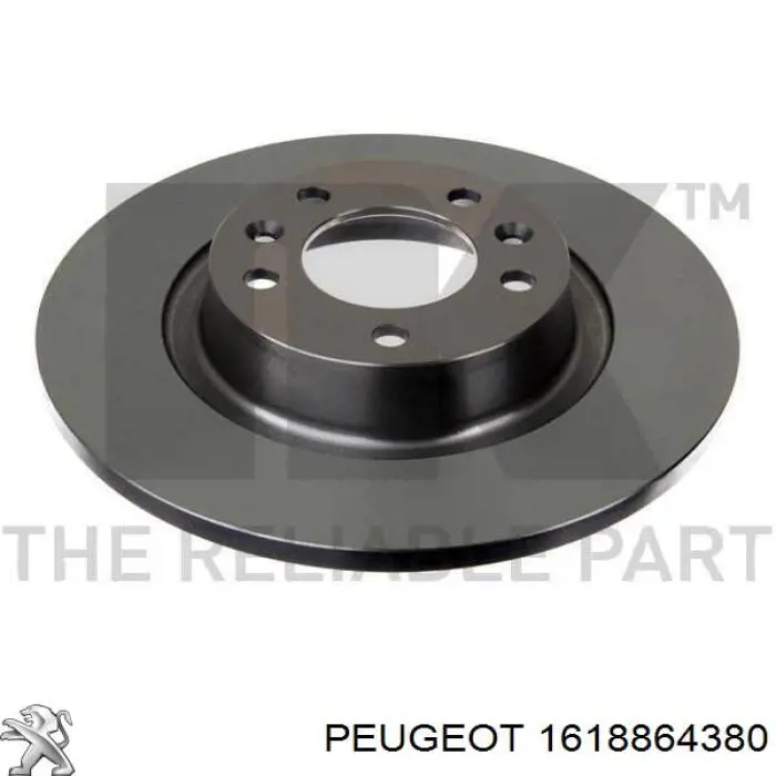 1618864380 Peugeot/Citroen Дискові гальма