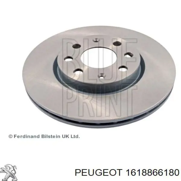 1618866180 Peugeot/Citroen Гальмо дискове переднє