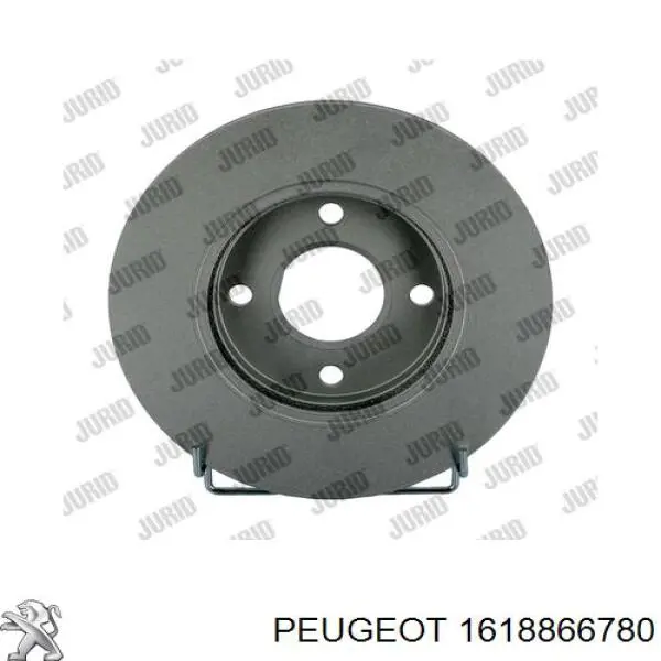 Диск гальмівний передній 1618866780 Peugeot/Citroen