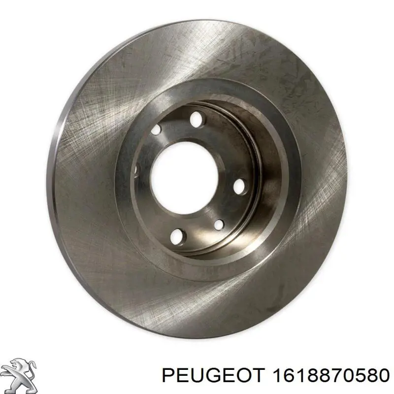 Гальмівні диски передні 1618870580 Peugeot/Citroen