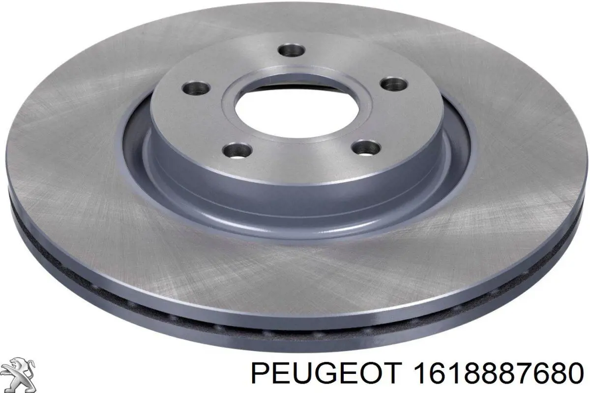 Диск переднього гальма Peugeot/Citroen 1618887680 ціна, від 50.91 USD