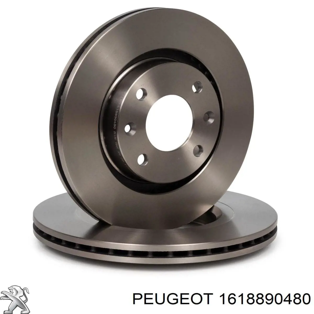 1618890480 Peugeot/Citroen диск гальмівний передній
