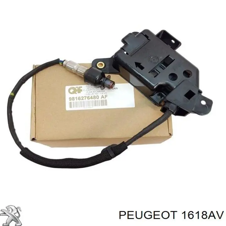 Лямбдазонд, датчик кисню до каталізатора Peugeot/Citroen 1618AV ціна, від 65.46 USD
