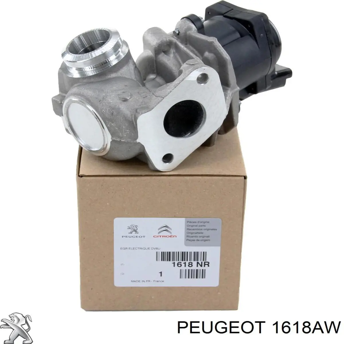 1618AW Peugeot/Citroen прокладка egr-клапана рециркуляції