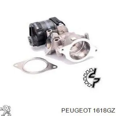 1618GZ Peugeot/Citroen Клапан рециркуляції відпрацьованих газів EGR