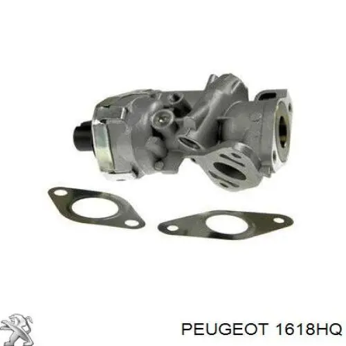 1618HQ Peugeot/Citroen клапан egr, рециркуляції газів
