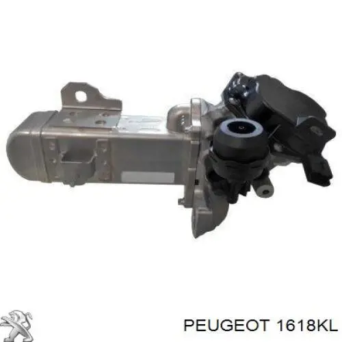 1618KL Peugeot/Citroen радіатор системи рециркуляції ог