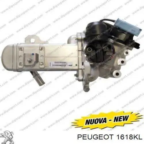 Радіатор системи EGR рециркуляції вихлопних газів Peugeot/Citroen 1618KL ціна, від 351.15 USD