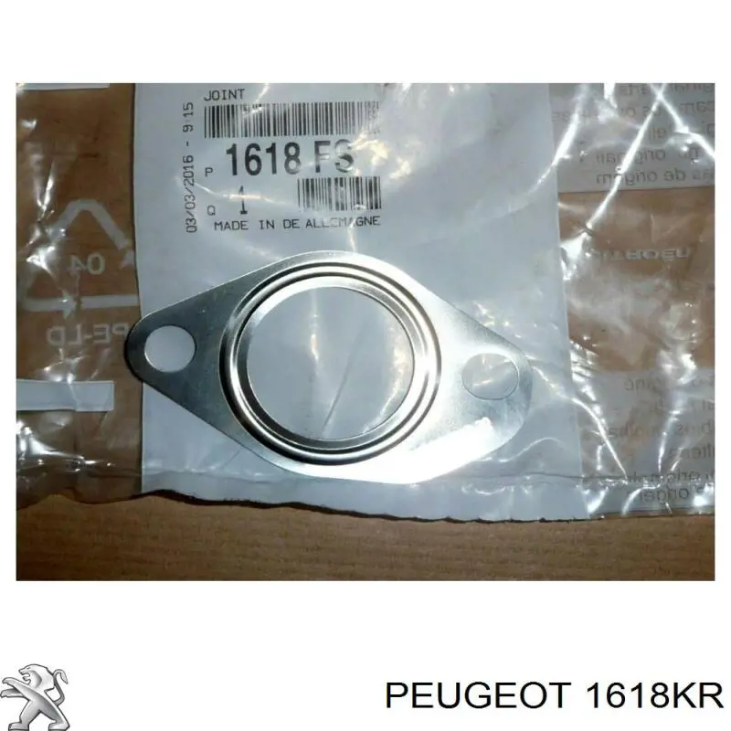Купити 1618KR Peugeot/Citroen Прокладка EGR-клапана рециркуляції