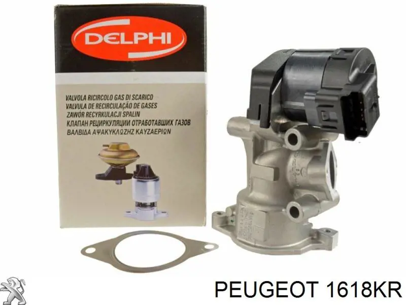 Прокладка EGR-клапана рециркуляції Peugeot 407 (6D) (Пежо 407)