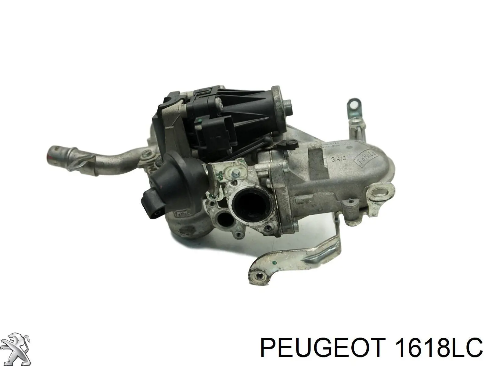 Радіатор системи EGR рециркуляції вихлопних газів 1618LC Peugeot/Citroen