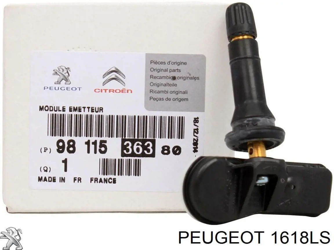 Датчик температури відпрацьованих газів (ВГ), фільтр сажі Peugeot/Citroen 1618LS ціна, від 46.66 USD