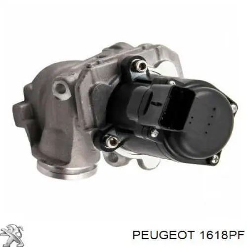 Клапан EGR рециркуляції газів Peugeot/Citroen 1618PF