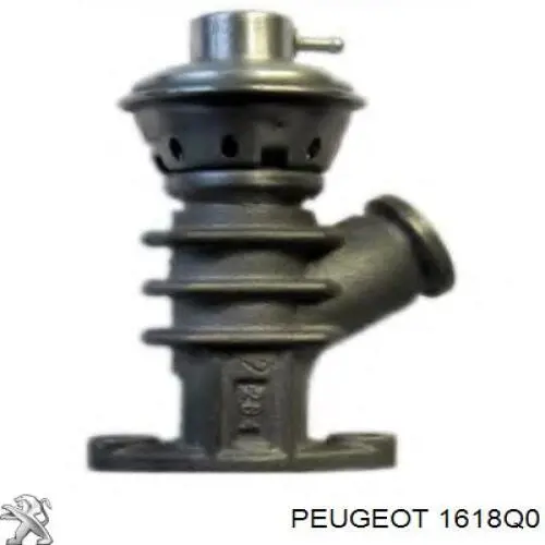 1618Q0 Peugeot/Citroen клапан egr, рециркуляції газів