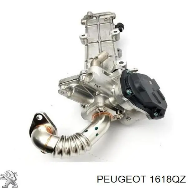 1618QZ Peugeot/Citroen Радіатор системи EGR рециркуляції вихлопних газів