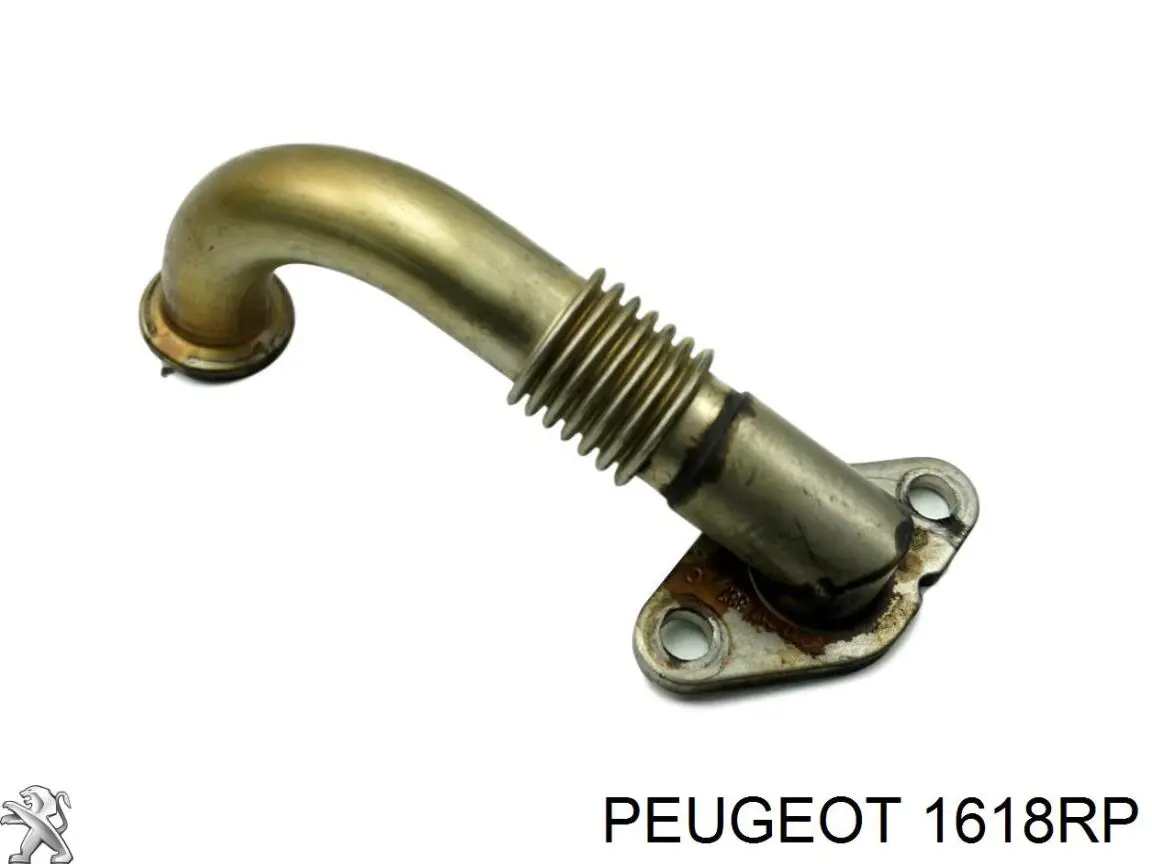 Патрубок системи рециркуляції ОГ EGR 1618RP Peugeot/Citroen