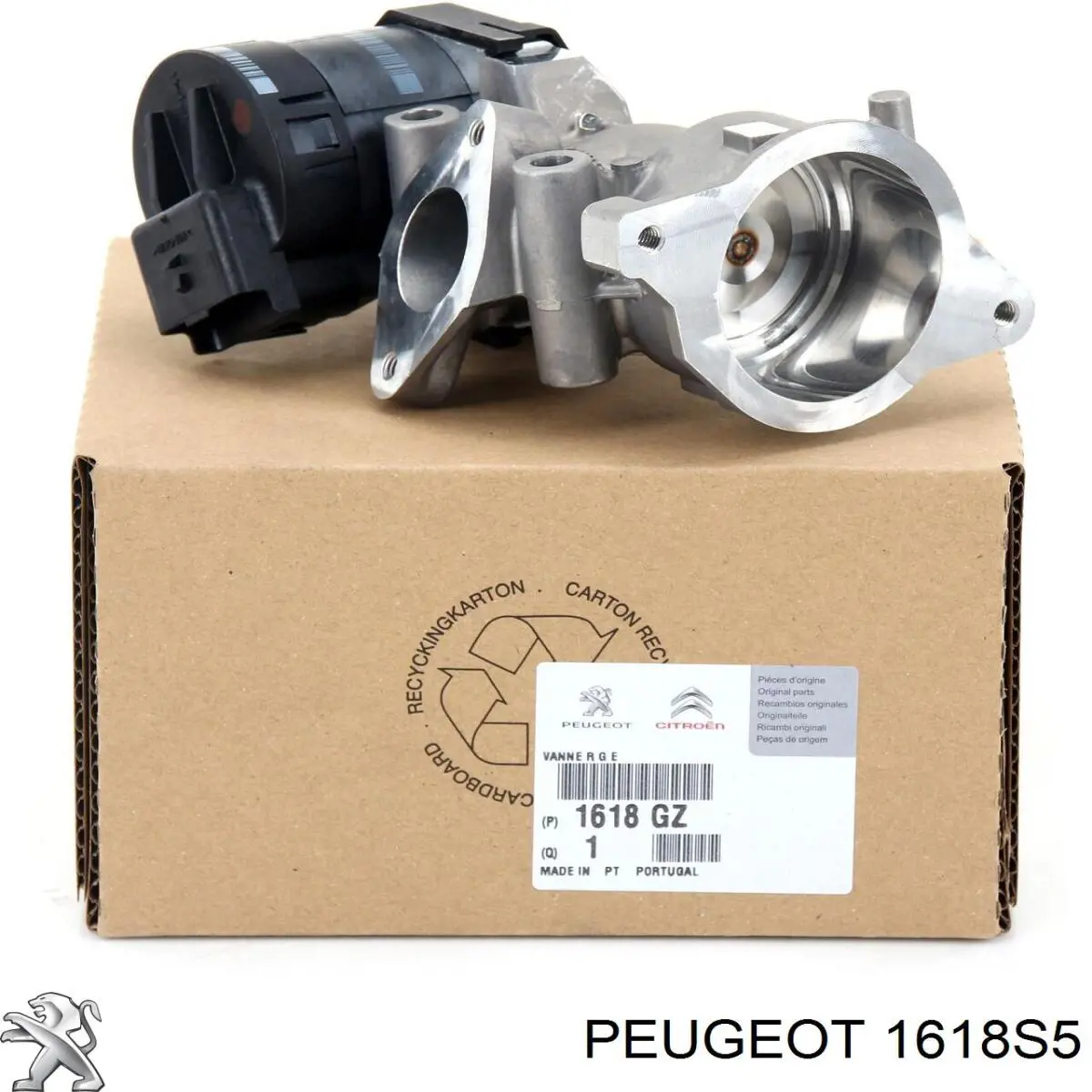 Купити 1618S5 Peugeot/Citroen Клапан перетворювач тиску наддуву (соленоїд)