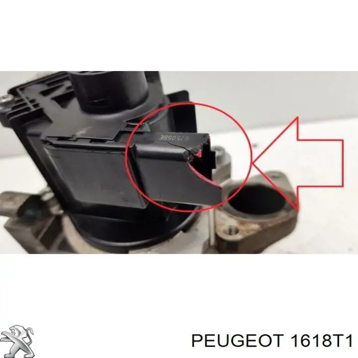 1618T1 Peugeot/Citroen Клапан рециркуляції відпрацьованих газів EGR