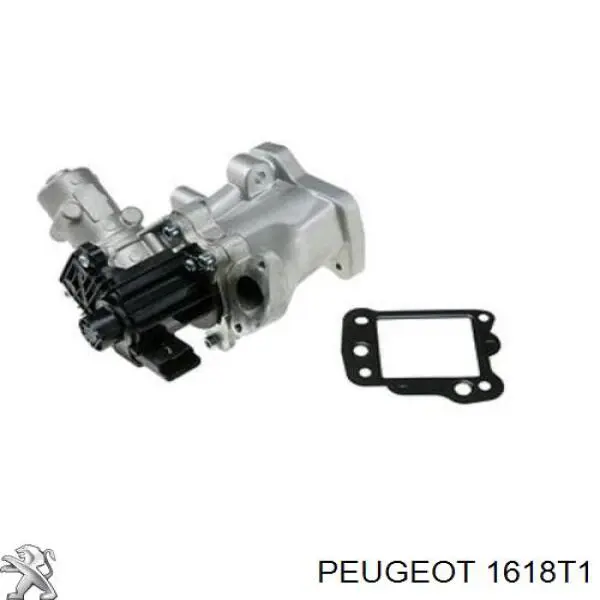1618T1 Peugeot/Citroen клапан egr, рециркуляції газів