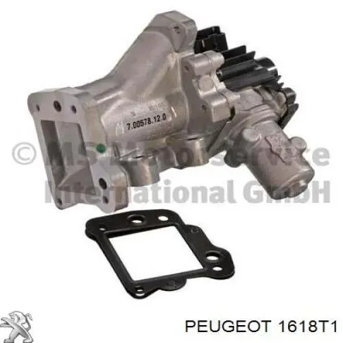 Клапан EGR Peugeot/Citroen 1618T1 ціна, від 64.60 USD